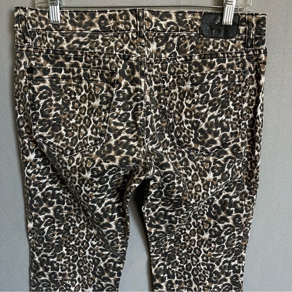 Authentic Icon Leopard Print Women's Jeans Size 29 - Picture 4 of 9